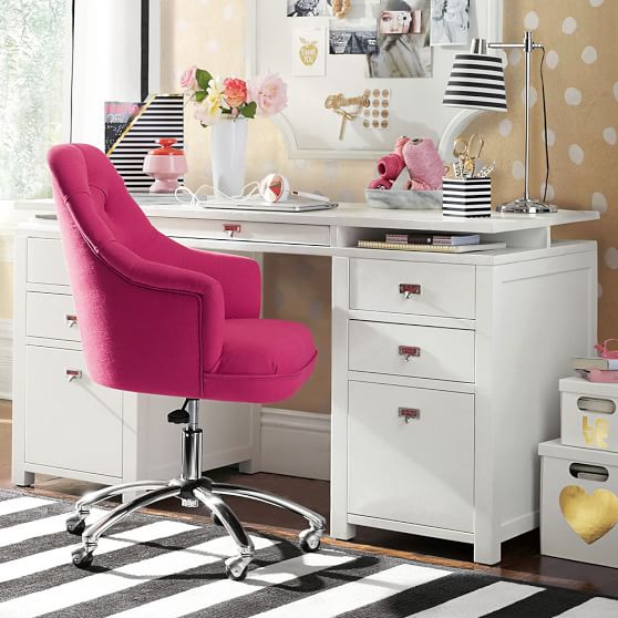 PBteen Customize-It Super Storage Pedestal Desk pottery barn teen sale of the season