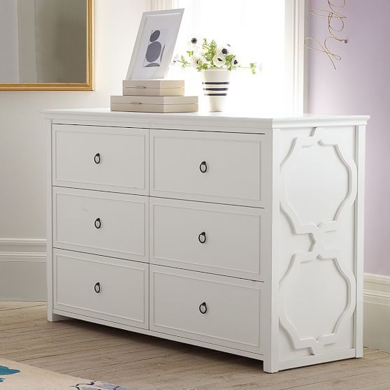 PBteen Elsie Wide Dresser White pottery barn holiday season sale