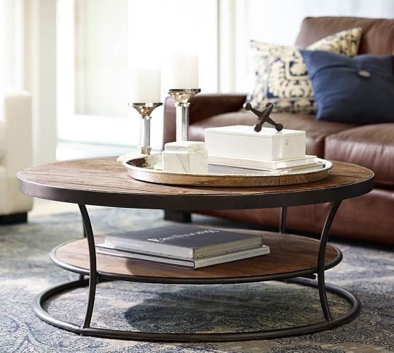 Pottery Barn BARTLETT RECLAIMED WOOD COFFEE TABLE Eco-Friendly pottery barn holiday furniture sale