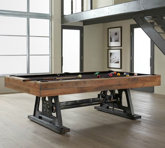 Pottery Barn DA VINCI POOL TABLE pottery barn holiday furniture sale