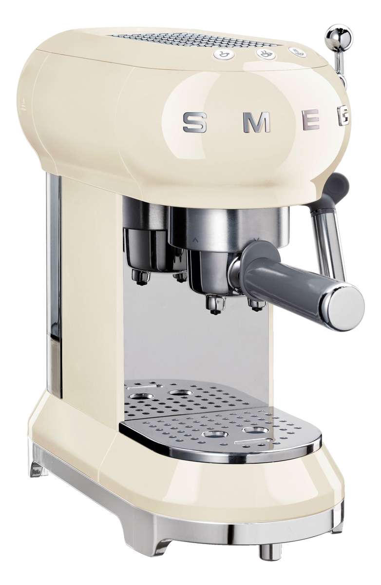 SMEG 50s Retro Style Espresso Coffee Machine Cream kitchen gadgets holiday gifts mom