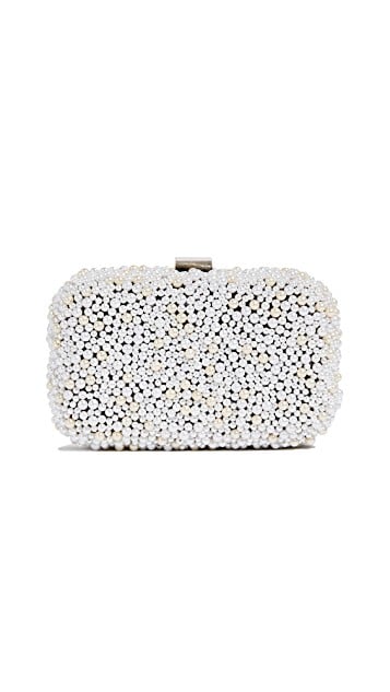 Santi Pearl Box Clutch Ivory clutch bags new year's eve 2017