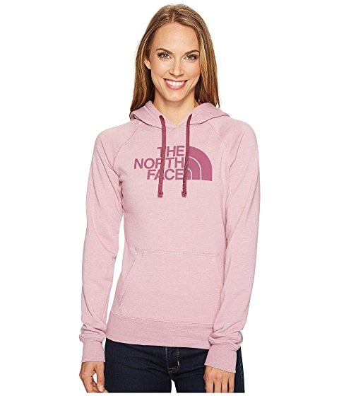 The North Face Half Dome Hoodie Purple Agate Heather Amaranth Purple fleece pullovers holiday winter 
