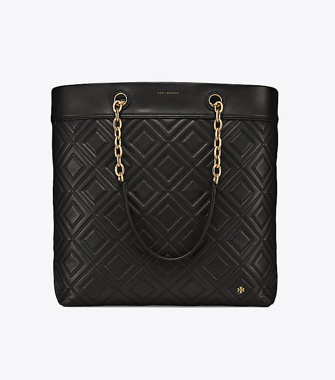 Tory Burch FLEMING MEDIUM TOTE Black tory burch extra 20 percent sale