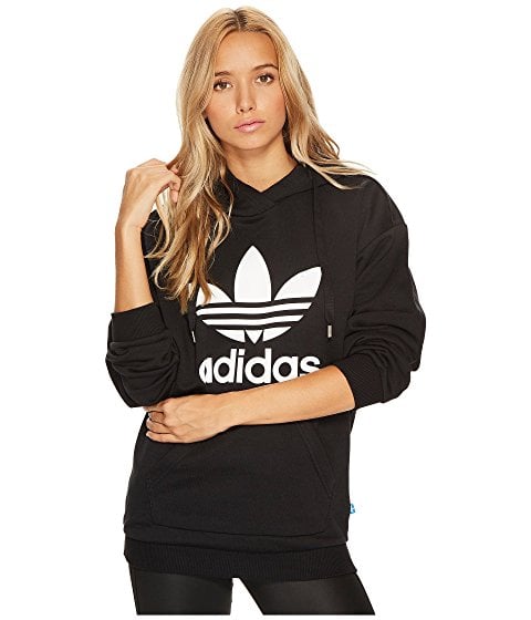 adidas Originals Trefoil Hoodie Black 1 fleece pullovers winter holidays