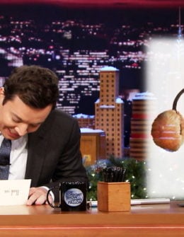 Watch video of Jimmy Fallon writing thank you notes to ear muffs, Alabama, Christmas, Hanukkah, Star Wars and more on the Friday, December 15, 2017 episode of the Tonight Show Starring Jimmy Fallon Candace Rose Anderson candieanderson.com