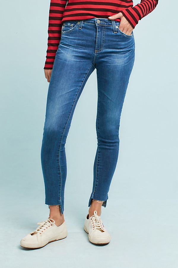 AG Jeans AG The Legging Low-Rise Skinny Jeans Denim Dark anthropologie winter fashion sale