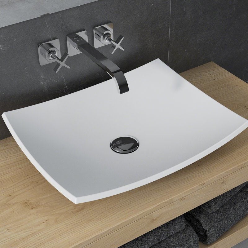 Kraus Natura Rectangular Vessel Bathroom Sink Wayfair dream bathroom upgrade sale