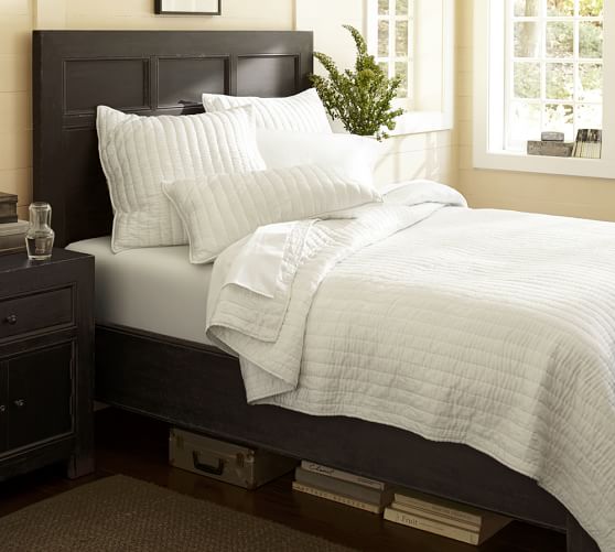 Pottery Barn DAWSON BED Weathered Black pottery barn clearance sale extra 20 percent