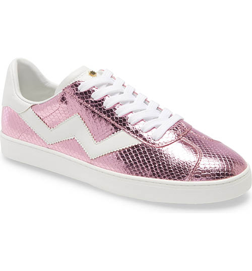 STUART WEITZMAN Daryl Low Top Sneaker India Pink sneakers women