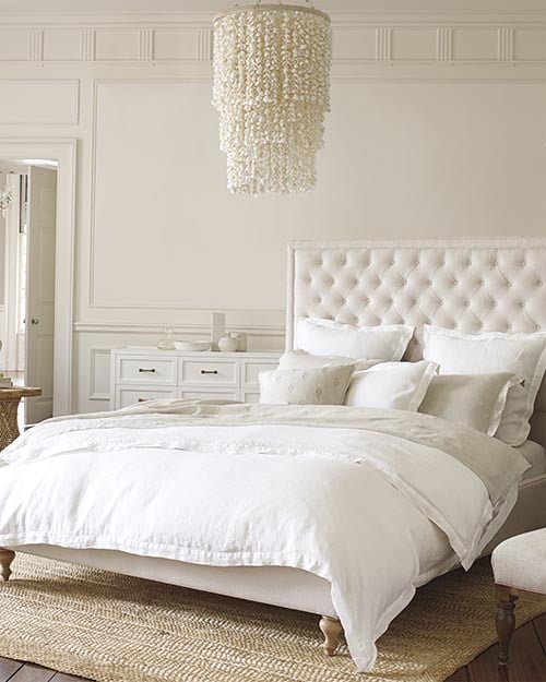 Serena and Lily Fulton Tufted Bed serena and lily free shipping sale