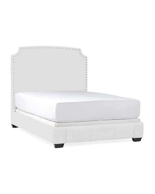Serena and Lily Tall Fillmore Bed with Nailheads serena and lily free shipping sale