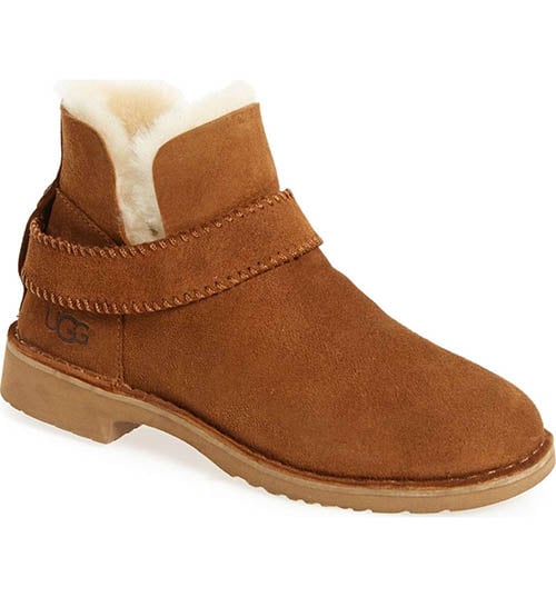 Ugg McKay Water Resistant Bootie Chestnut Suede ankle booties winter spring 2018 women 