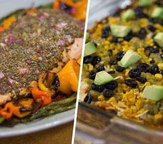 Watch chef Ryan Scott show Hoda Kotb and Jenna Bush Hager how to make a one pan mustard salmon, and a 7-layer chicken casserole on the Friday, January 26, 2018 episode of the Today show with KLG and Hoda.