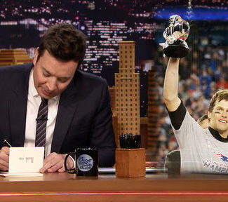 Watch Jimmy Fallon pen thank you notes on Friday, January 26, 2018! He wrote them to Philadelphia Eagles coach Doug Peterson, the Super Bowl champion New England Patriots, refrigerator ice makers and many more!