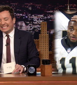 Watch video of Jimmy Fallon writing his weekly thank you notes to winter coat pockets, sour cream, Cracklin' Oat Bran and more on the Friday, January 19, 2018 episode of the Tonight Show Starring Jimmy Fallon.