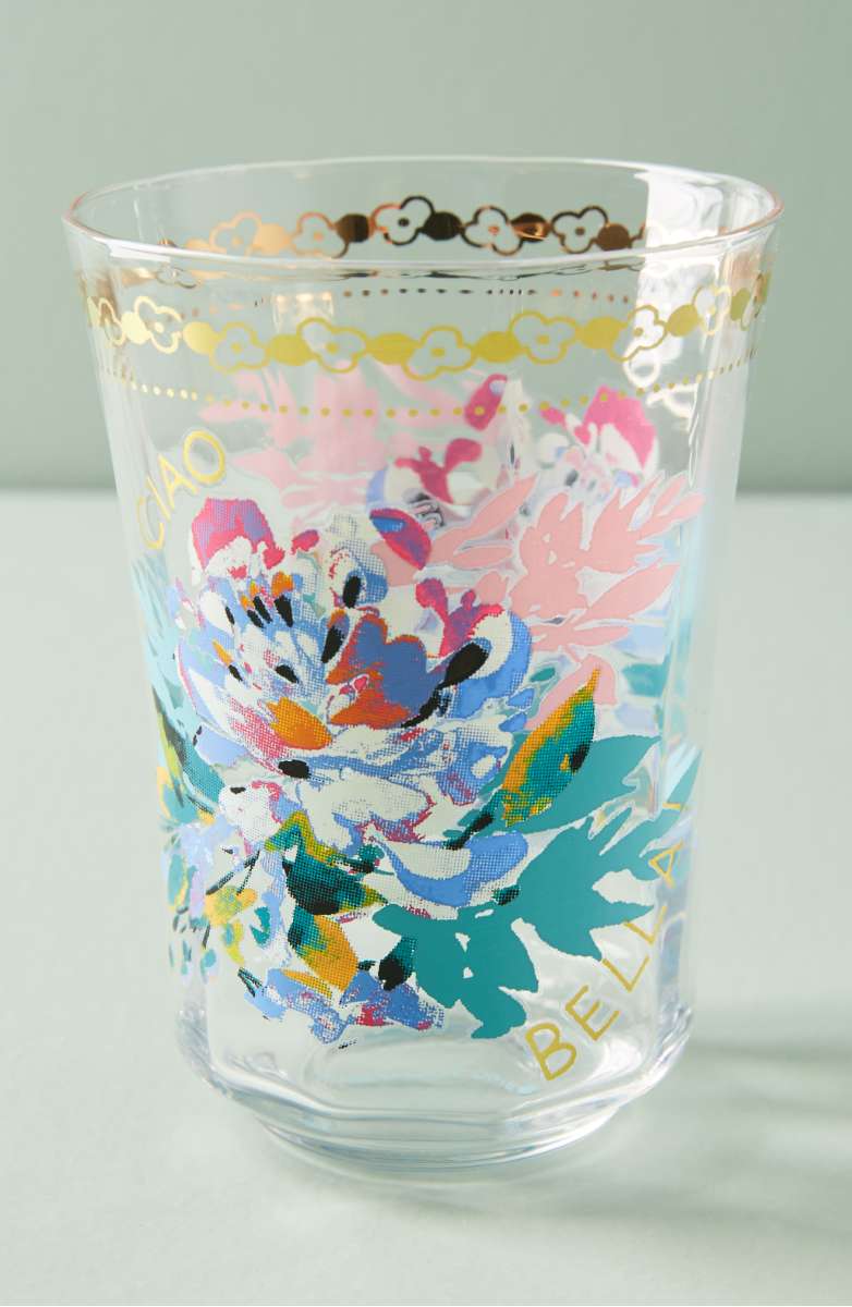 ANTHROPOLOGIE Gilded Journey Juice Glass Ciao Bella anthropologie at nordstrom