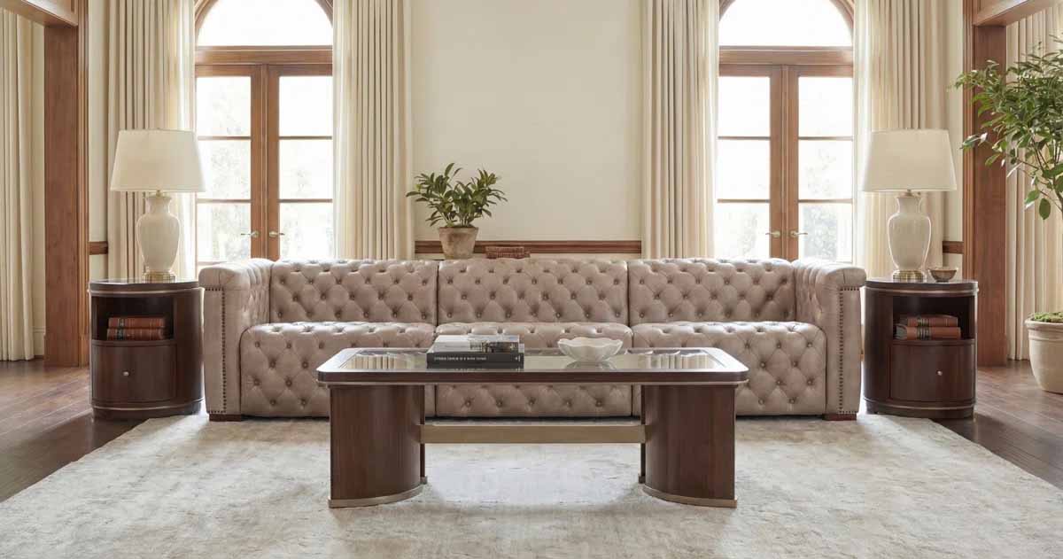 Hooker Furniture Savion Grandier Power Recliner Sofa with Power Headrest leather chesterfield sofas best