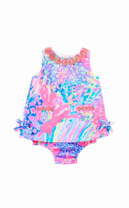 Lilly Pulitzer BABY LILLY SHIFT Multi Rainbow Soleil easter dresses baby girls