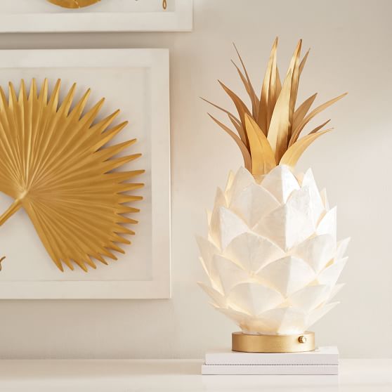 Lilly Pulitzer Capiz Pineapple Lamp lilly pulitzer for pottery barn teen