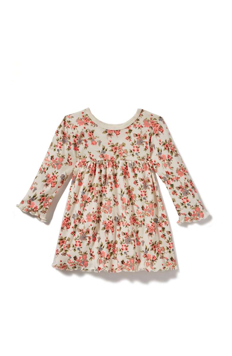 PEEK ESSENTIALS Peek Floral Dress Ivory easter dresses baby girls