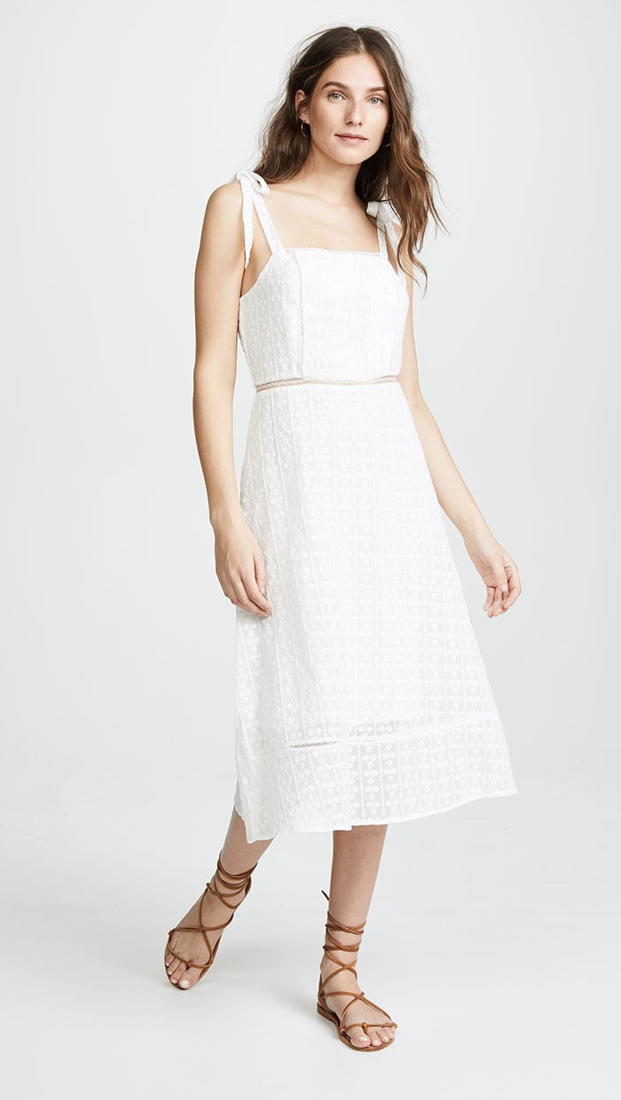 J.O.A. Eyelet Dress White Eyelet dresses