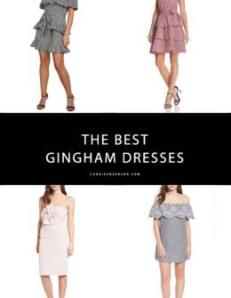 Style expert, Candie Anderson has the scoop on 22 of the best gingham dresses for women just in time for spring and summer! They're perfect for wedding guests, bridal showers, the Kentucky Derby, backyard barbecues, wine tasting and more.