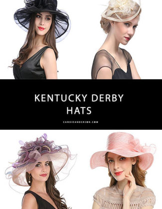 Style expert and blogger, Candie Anderson shares the best Kentucky Derby hats for women.