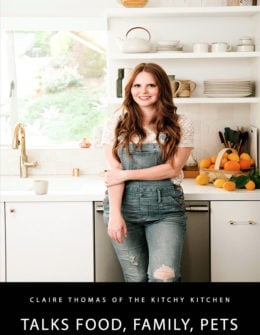 The Kitchy Kitchen, Claire Thomas joined journalist and blogger, Candie Anderson to talk food, family and pets! She dished on how to be more creative in the kitchen when cooking for your family, especially your cat!