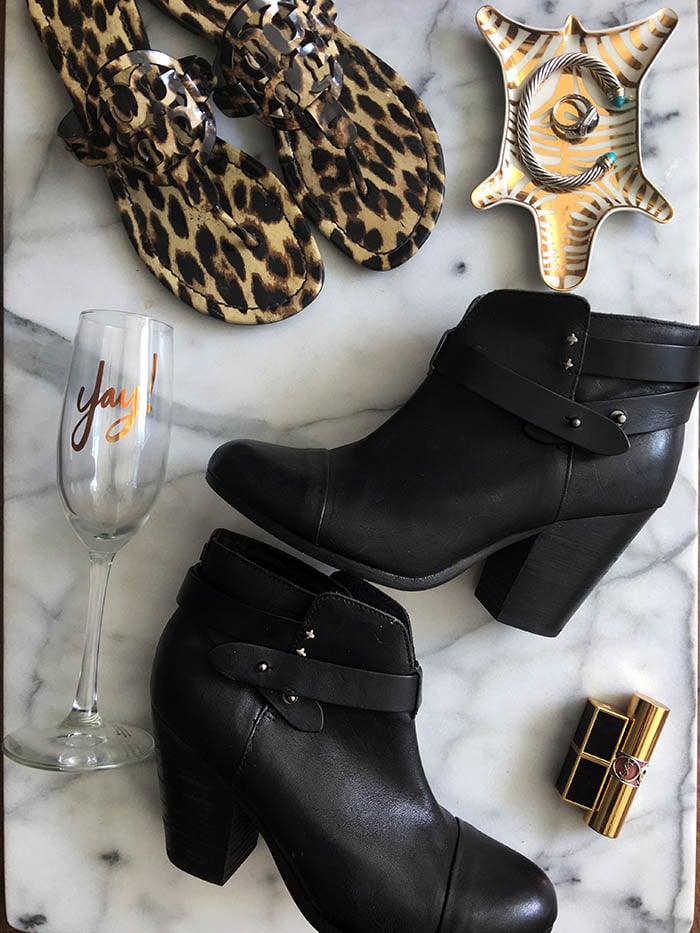 Style expert and blogger Candie Anderson shares the top shoes for spring! You'll love the Rag & Bone Harrow booties, Tory Burch leopard print Miller sandals.