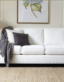 Pottery Barn BUCHANAN SQUARE ARM UPHOLSTERED SOFA pottery barn buy more save more sale