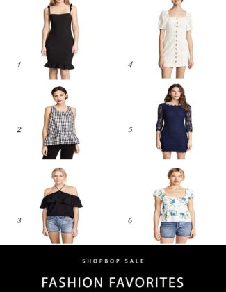 Style expert and fashion blogger, Candie Anderson of the website Candieanderson.com shares the top 20 at the Shopbop Memorial Day Sale just in time for summer! You'll love the gorgeous dresses, tops, shorts, shoes, handbags and more.