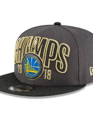 Golden State Warriors New Era 2018 NBA Finals Champions Locker Room 9FIFTY Snapback Adjustable Hat – Charcoal golden state warriors 2018 nba champions
