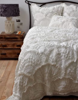 Rivulets Quilt Cream neutral bedding essentials