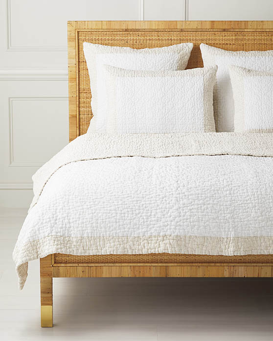 Serena and Lily Foxwood Quilt Sand neutral bedding