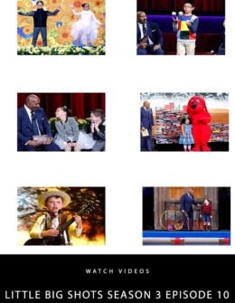 Watch videos from the Thursday, June 28, 2018 episode of Little Big Shots season 3 episode 10! Entertainment journalist and blogger, Candie Anderson has videos from tonight's show!