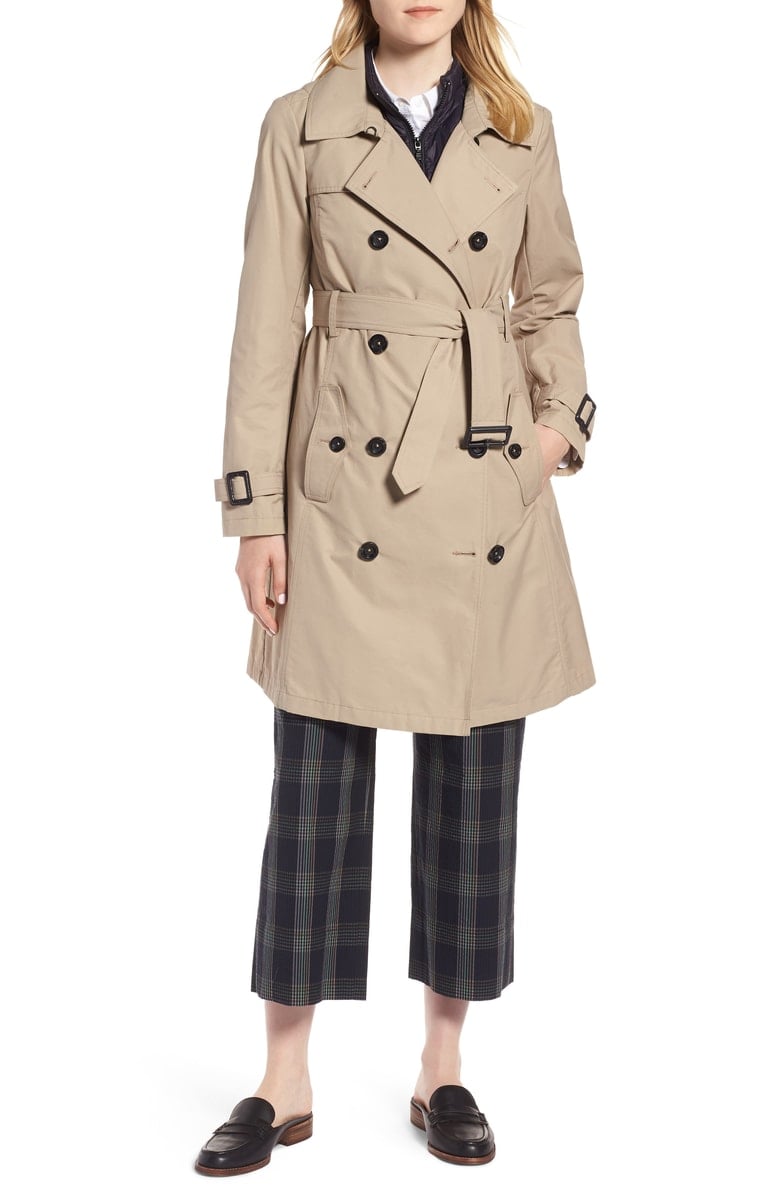 1901 3-in-1 Trench Coat with Vest Khaki trench coats nordstrom anniversary sale