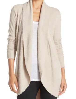 BAREFOOT DREAMS CozyChic Lite Circle Cardigan Stone nordstrom anniversary sale sweaters women 2018