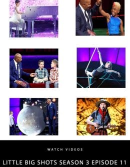 Watch videos from Steve Harvey's hit family show Little Big Shots season 3 episode 11! See talented musicians, inspiring brothers, and fantastic kids of all ages perform on the Little Big Shots stage on Thursday, July 5, 2018. Videos are all available on the Candie Anderson candieanderson.com website.
