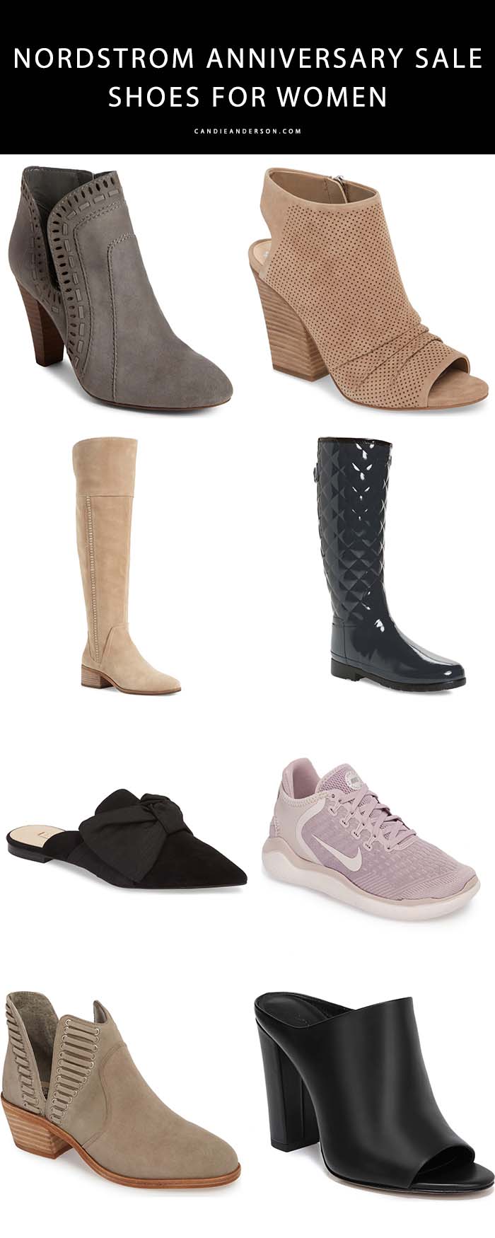 The 2018 Nordstrom Anniversary Sale has started! Style expert and fashion blogger, Candie Anderson has the scoop on 25 trendy shoes for women at the Nordstrom Anniversary Sale!