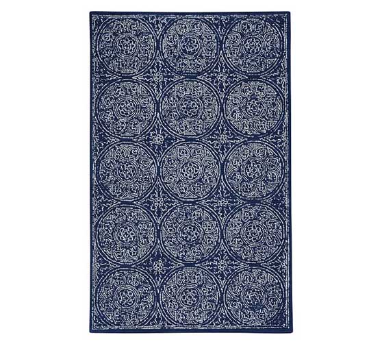 10 Trendy Blue Pottery Barn Rugs On Sale! Candie Anderson