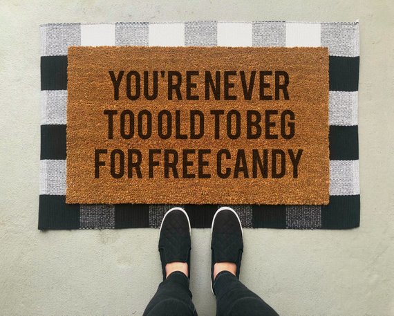Free Candy Doormat NinetoWineDesign fall door mats doormats
