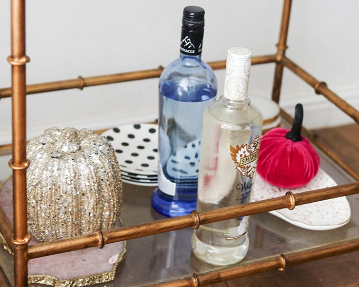 Lifestyle expert Candie Anderson shares why every fall bar cart and party needs a signature cocktail drink.