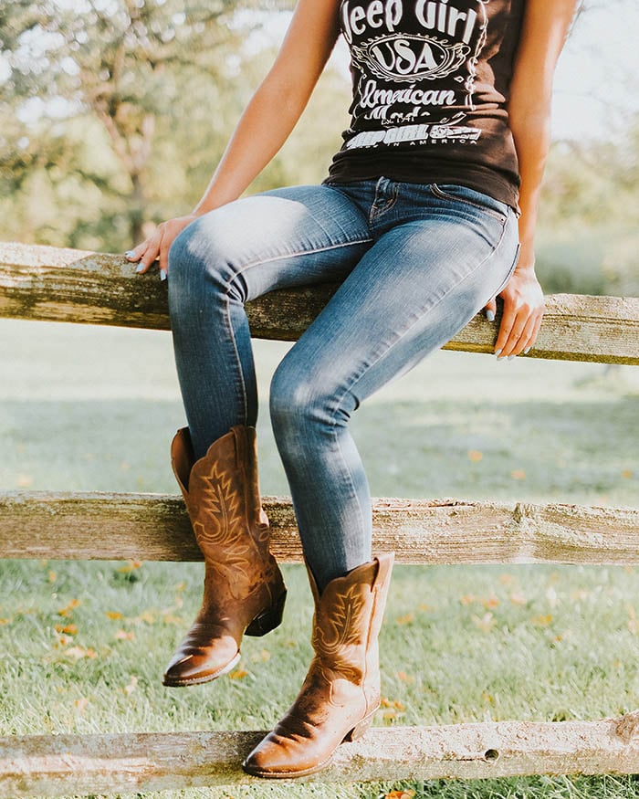 "Leave the stilettos at home! If you plan on hitting the honky tonks at all you do NOT want to be walking on the sidewalks and being stepped on in the bars. This is more of a wedge, bootie, boot city!" - Rosa Castano 