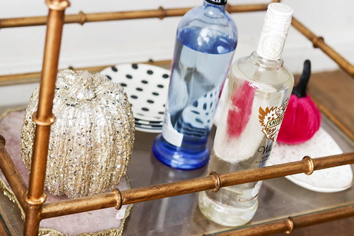 Candie Anderson shares tips on how to decorate your bar cart for fall and why every party needs a signature cocktail drink.