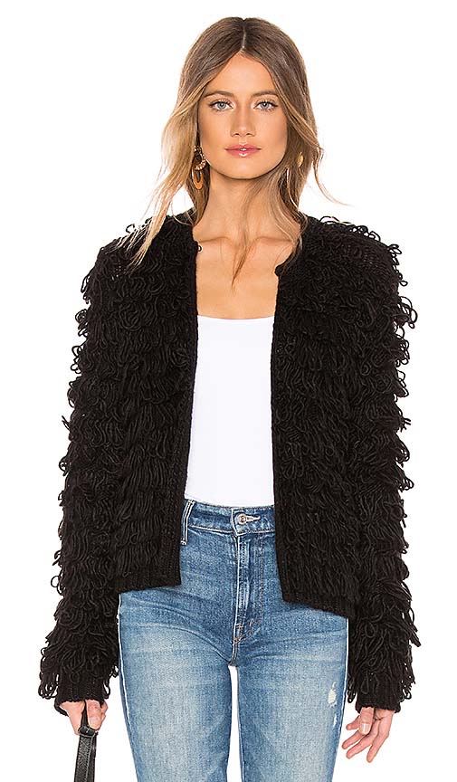 BB Dakota MOVES LIKE JAGGER CARDIGAN Black cardigans fall winter women trends fashion