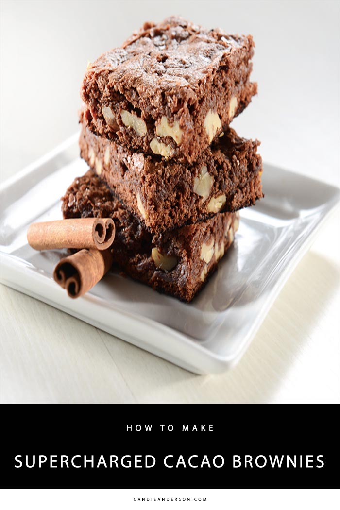 Danette May shares the secret to making her healthy and delicious supercharged cacao brownies! These brownies will be a must with a family, and friends! You should make them for your holiday party. Candieanderson.com