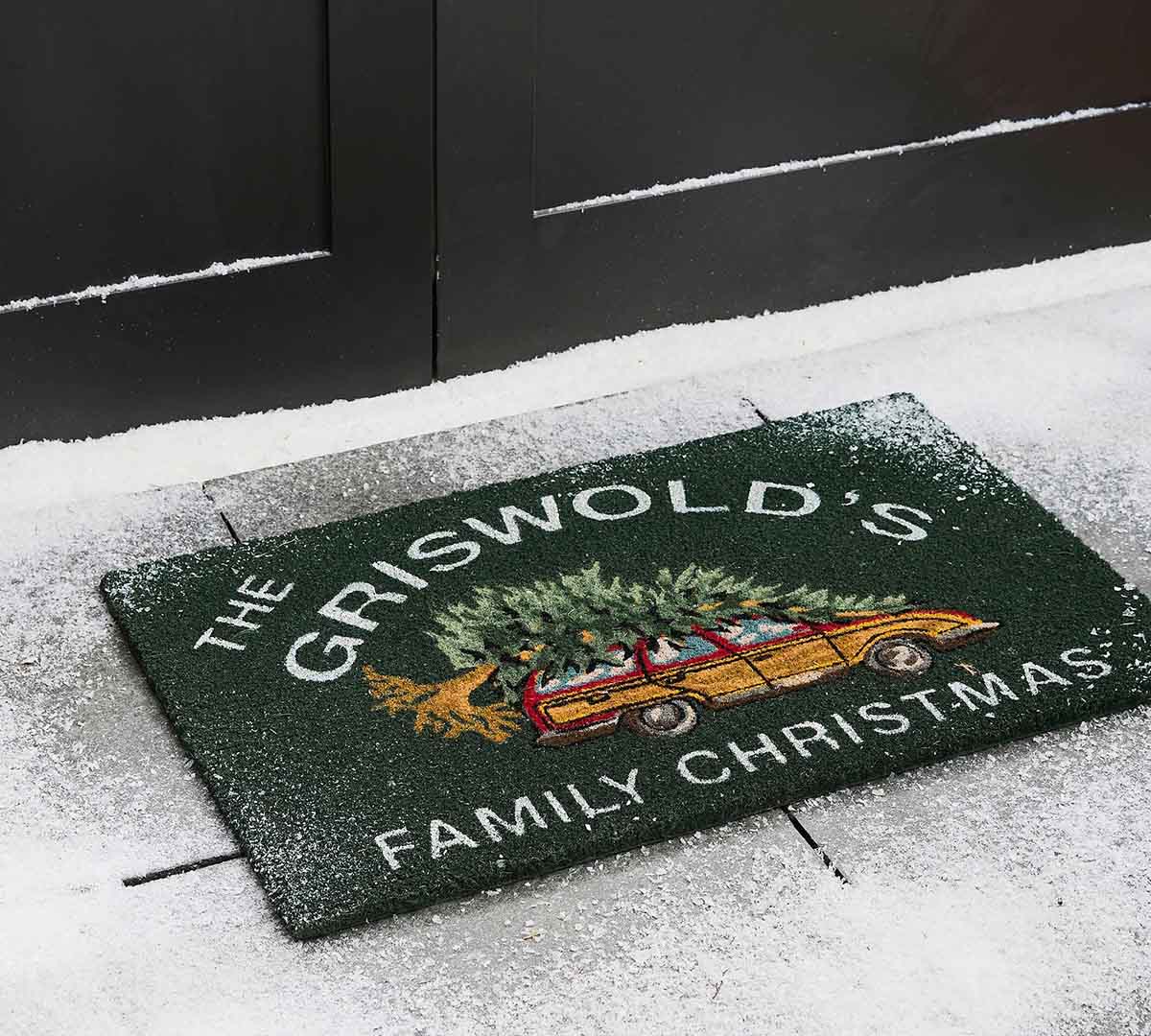 Pottery Barn National Lampoon’s Christmas Vacation™ Doormat holiday doormats 