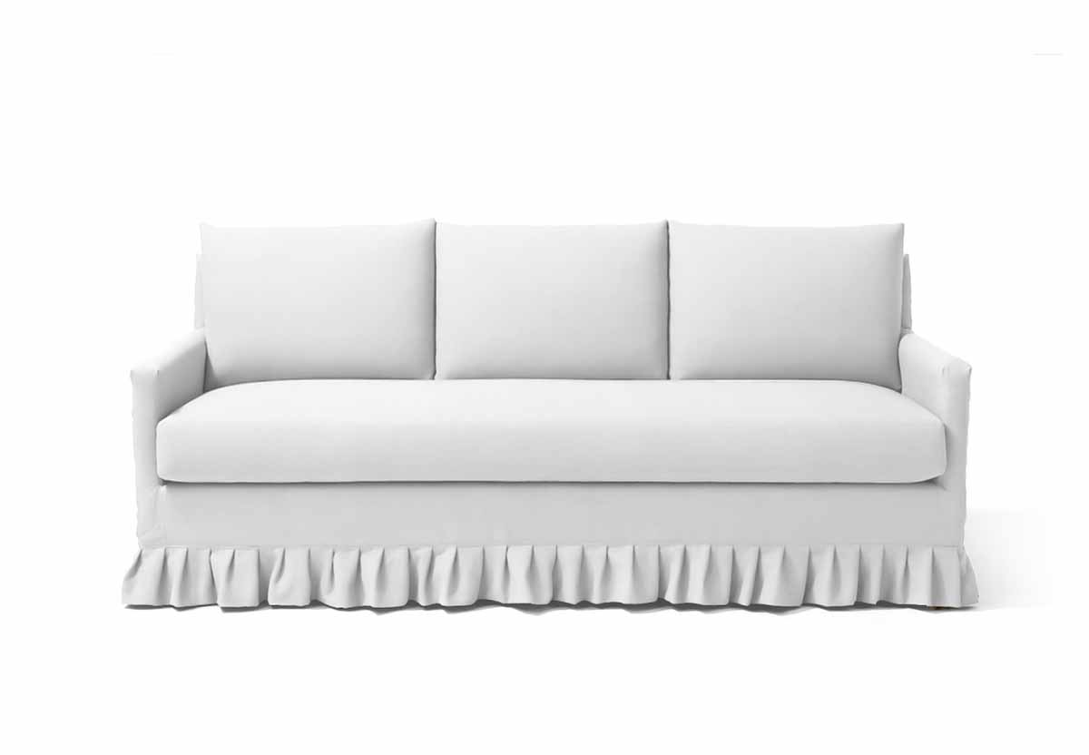 Serena and Lily Spruce Street Slipcovered Track Arm Sofa white slipcovered sofas best