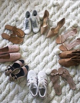 Style expert and fashion blogger Candie Anderson has the scoop on the nine best spring shoes for 2019! She has the scoop on the best flip flop sandals, wedge espadrille sandals, white sneakers, heeled sandals, ankle boots, flat espadrilles and more.